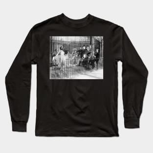 Jazz Band Entertaining Polar Bears, 1925. Vintage Photo Long Sleeve T-Shirt